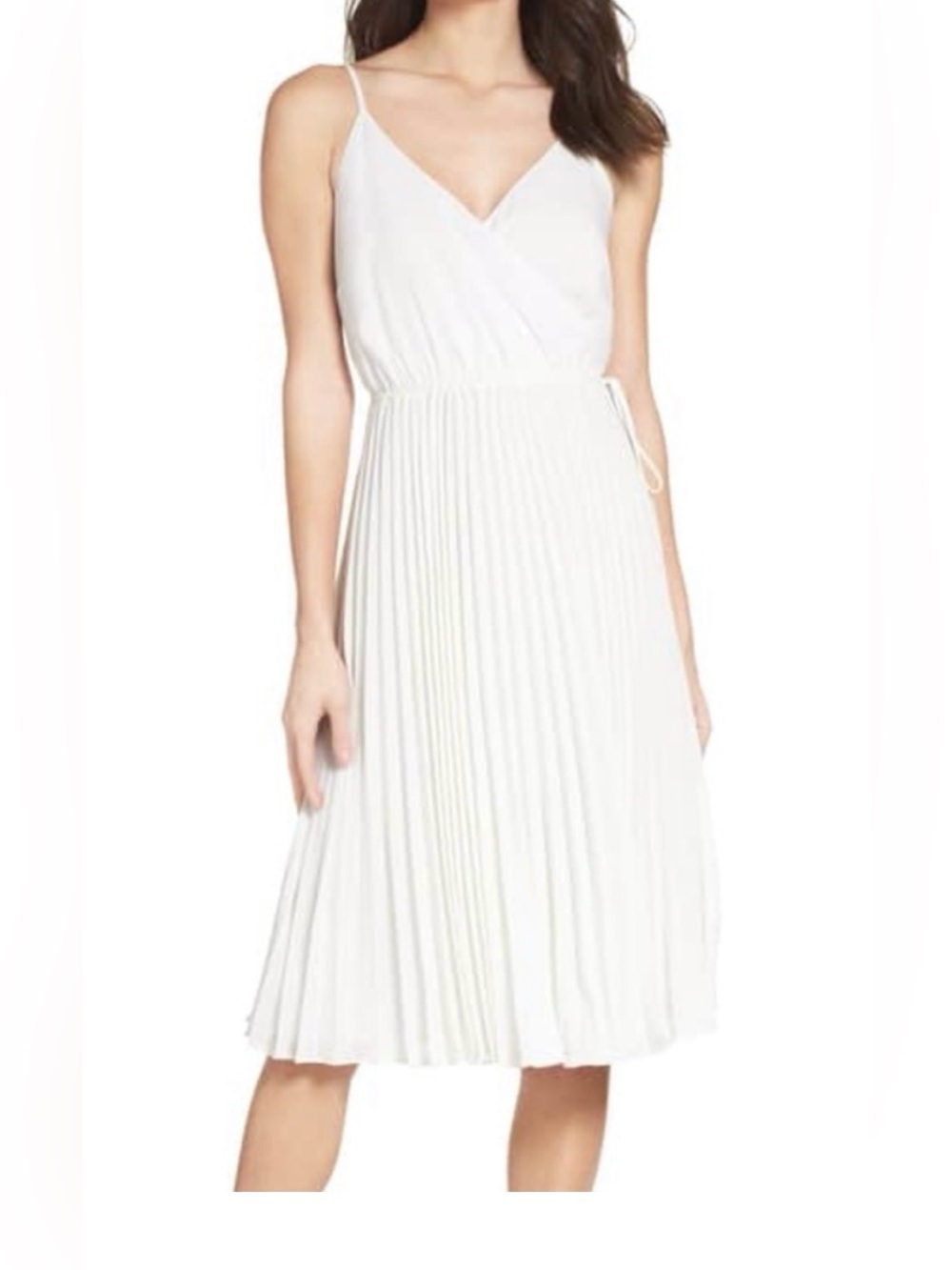 Ali & Jay faux wrap midi dress NWT M